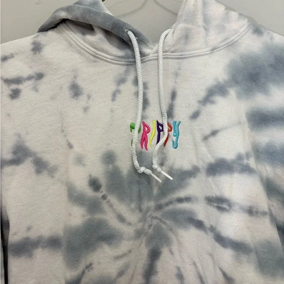 Rue21 Blue Tie-Dye Hoodie - Picture 4 of 9